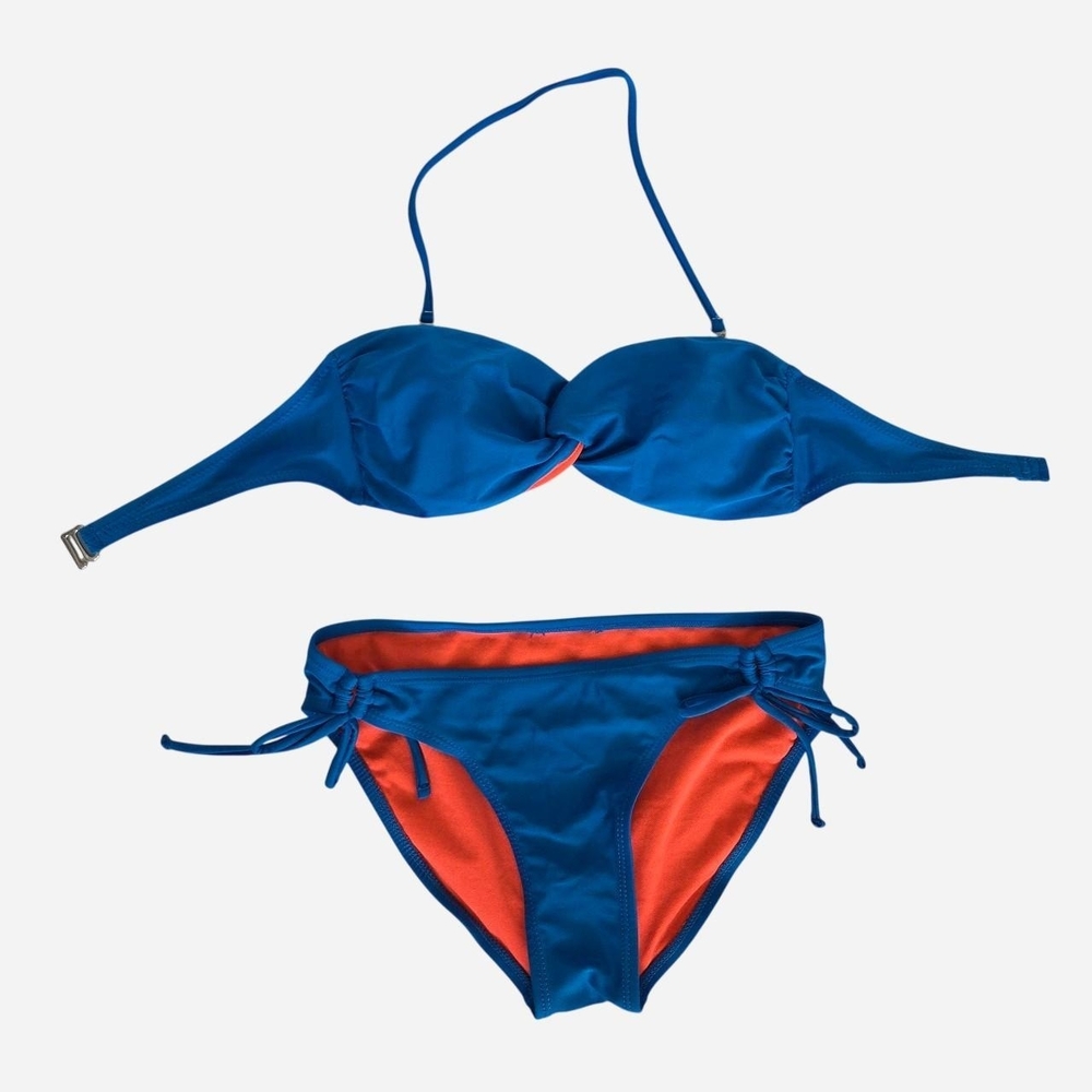 Stylish Blue Bikini Set